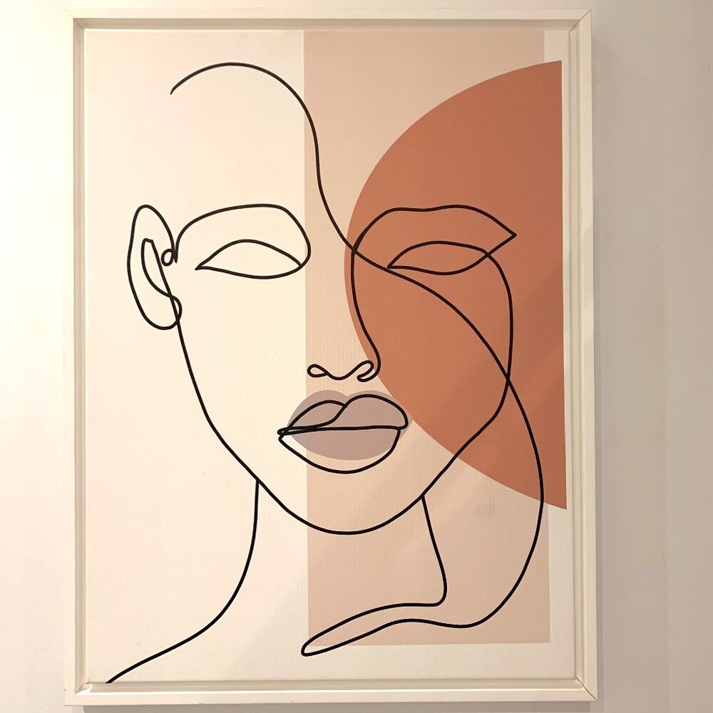 Oleka Canvas RÉFLEXION  wall art